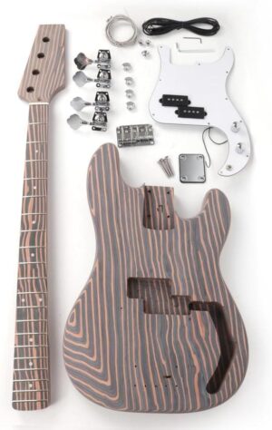 Building Our Own Zebrawood Electric Bass: A DIY Kit Review