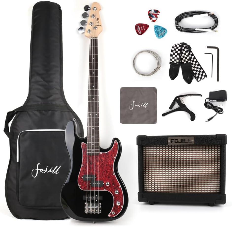 Our Take on‌ the Fojill​ Full-Size Bass Guitar Starter Kit Bundle